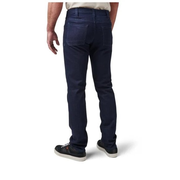 5.11 Tactical Defender Straight Fit Jeans in Dark Wash Indigo Size 33/34 - Picture 2 of 10